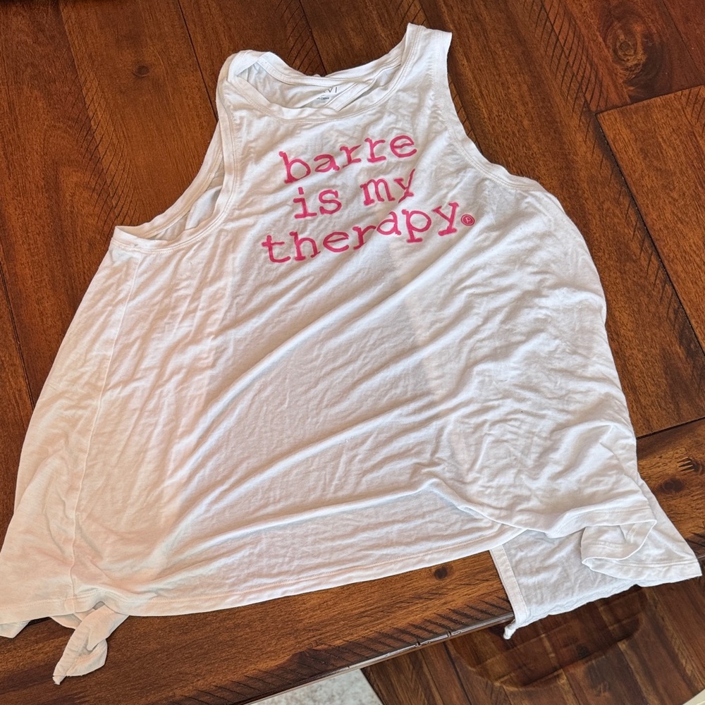 Pure Barre Tie back tank